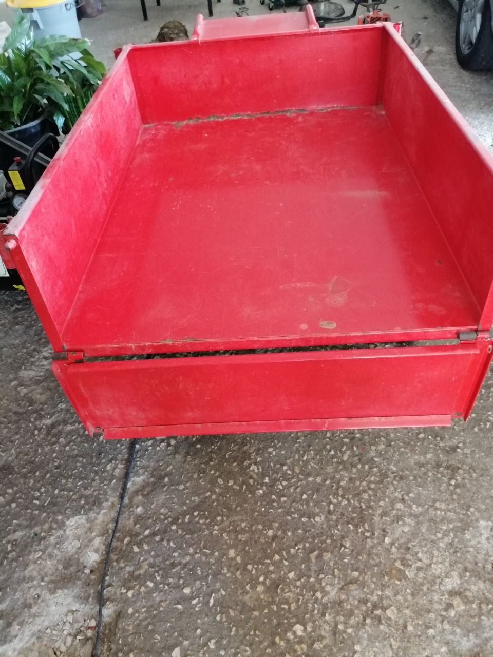 Reboque para motoenxada.
