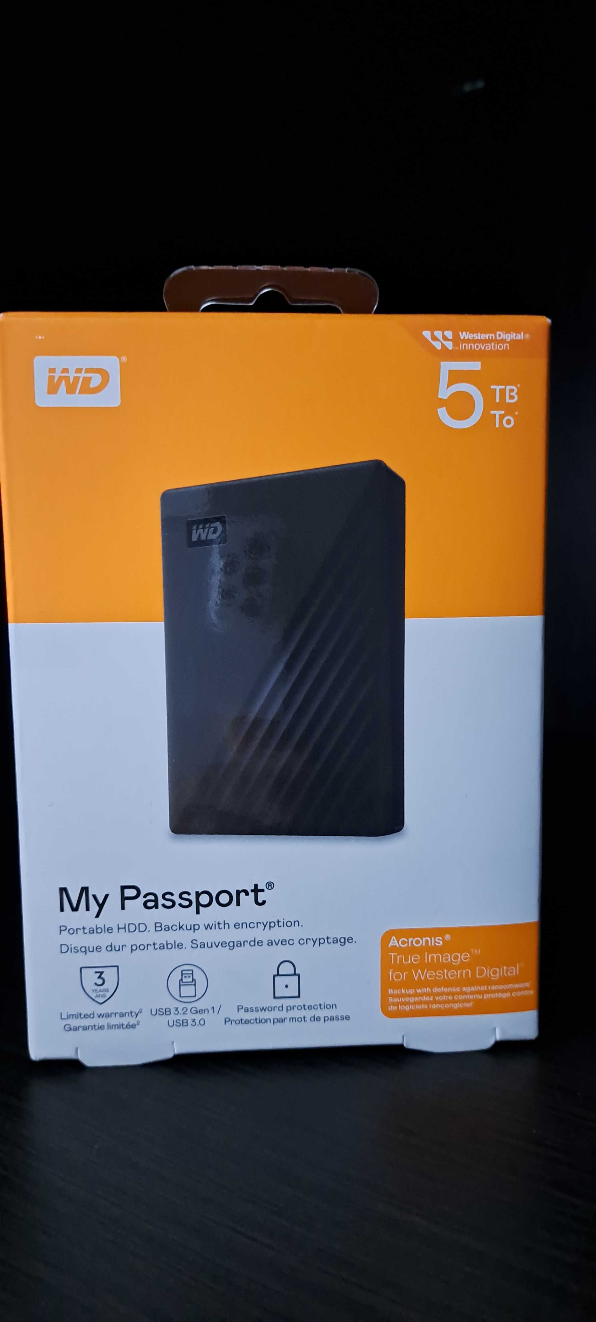 Жорсткий диск Western Digital My Passport 5TB