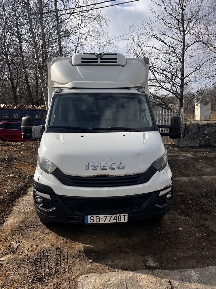 Iveco Daily 70c18 2017r chłodnia rama