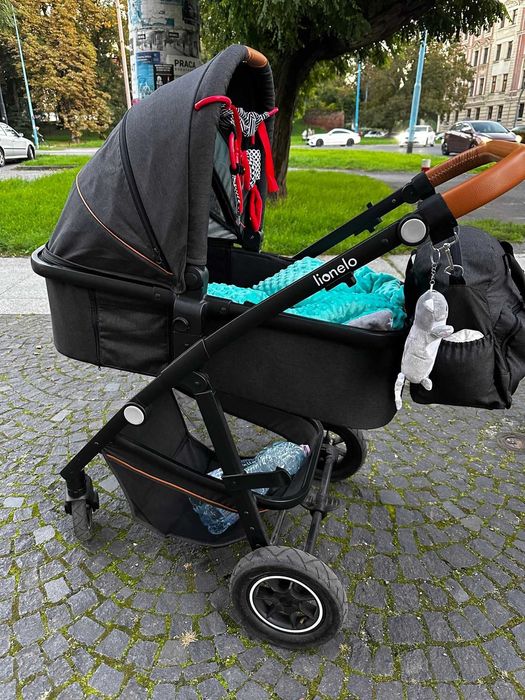 Wózek dziecięcy LIONELO Amber 3w1 Grey