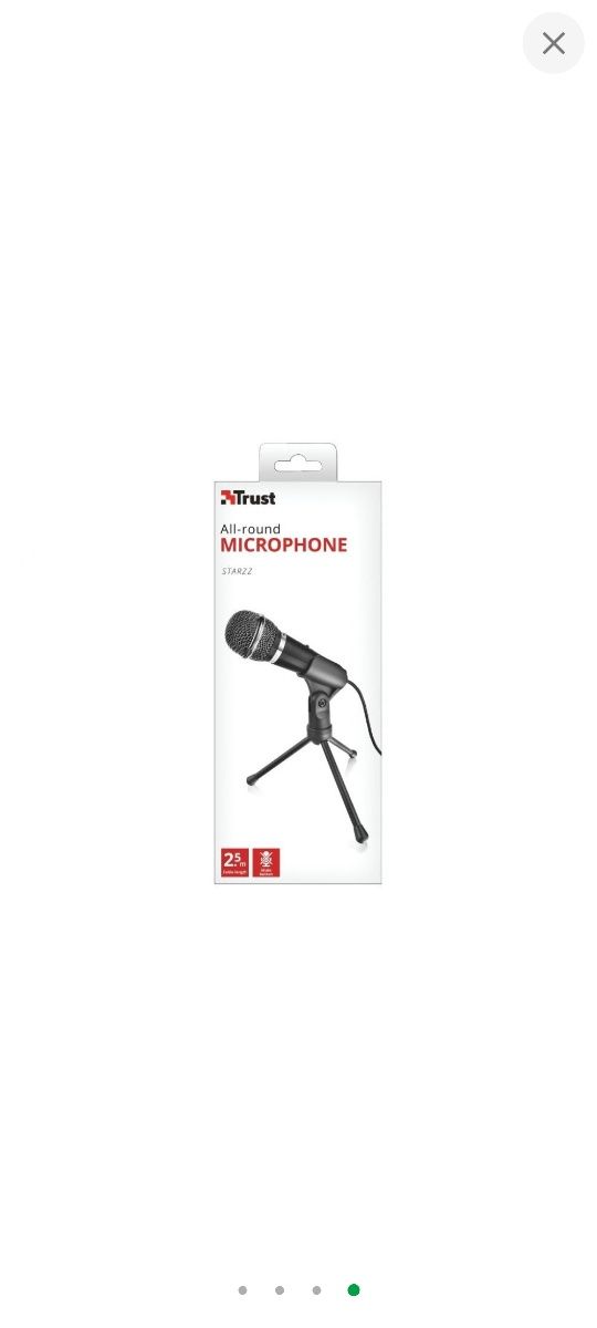 Мікрофон Trust Starzz All-round 3.5mm