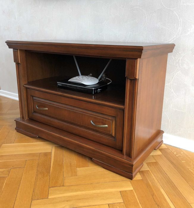 Stolik pod telewizor # szafka RTV # drewno