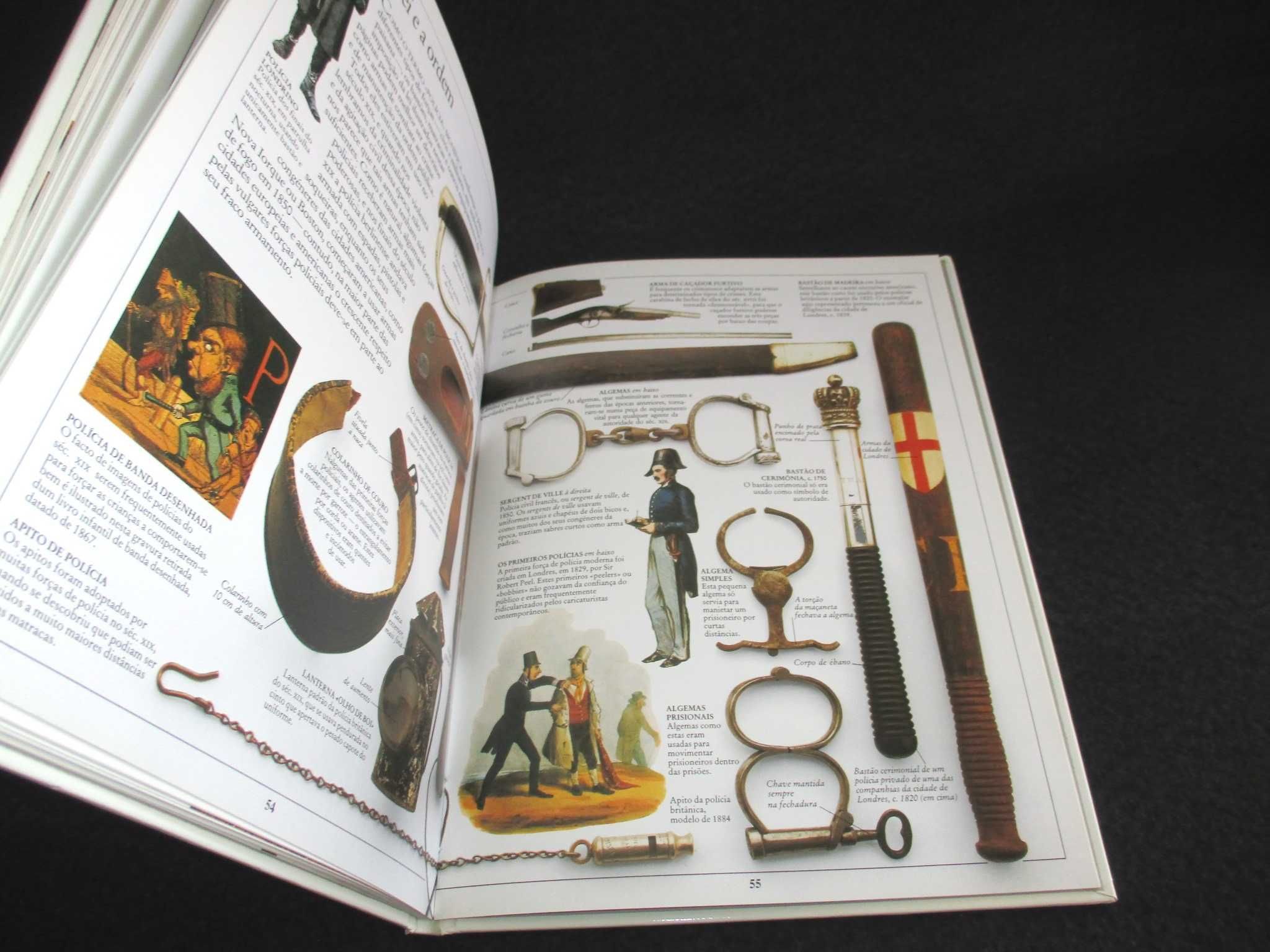 Livro Armas e Armaduras Michele Byam Enciclopédia Visual Verbo