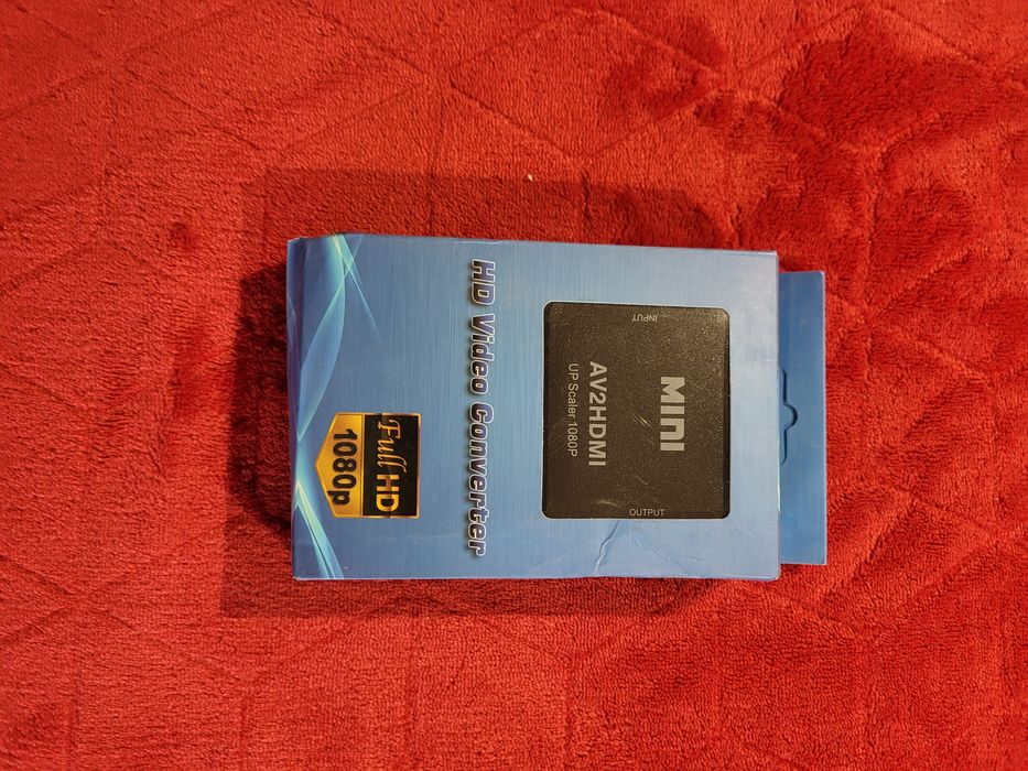 Konwerter sygnału z Cinch(RCA) do HDMI przejściówka