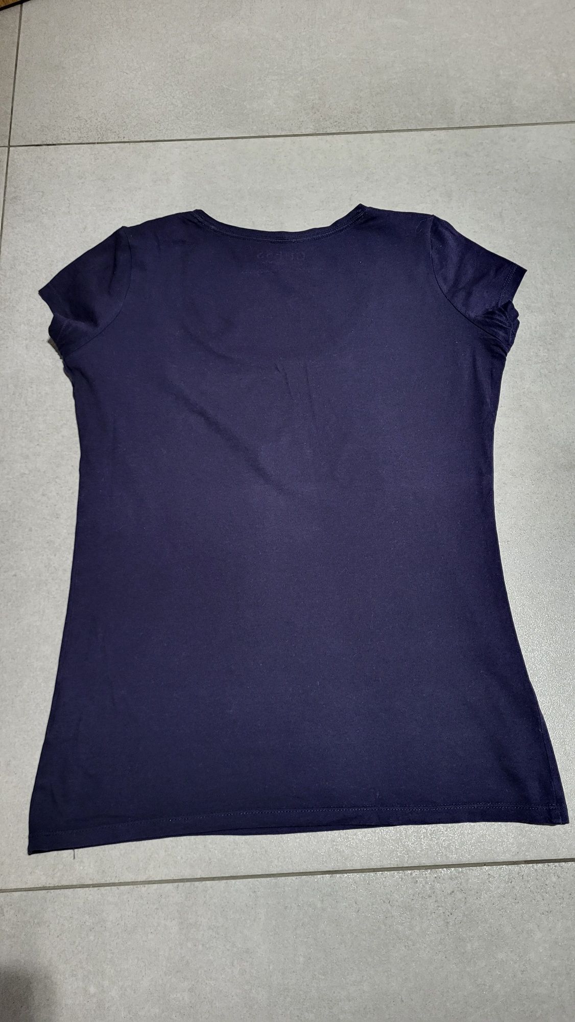 Guess koszulka t-shirt rozm M granatowa