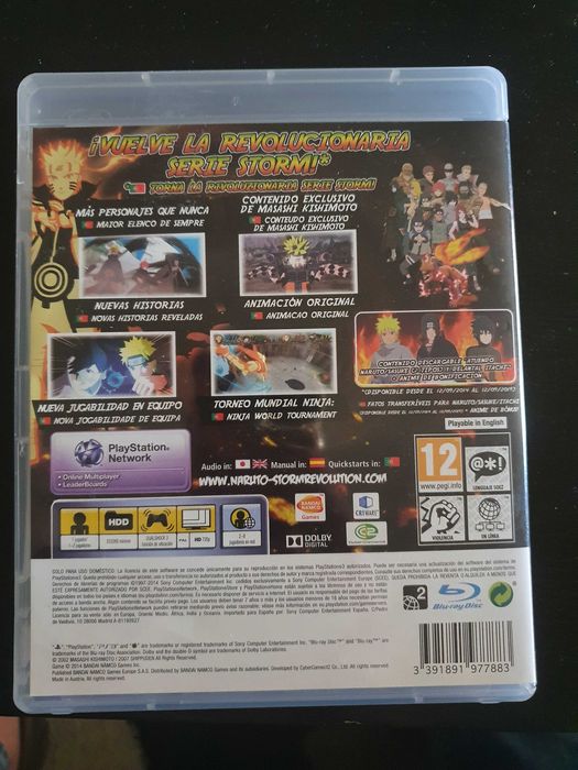 Ps3 - Naruto Shippuden: Ultimate Ninja Storm Revolution