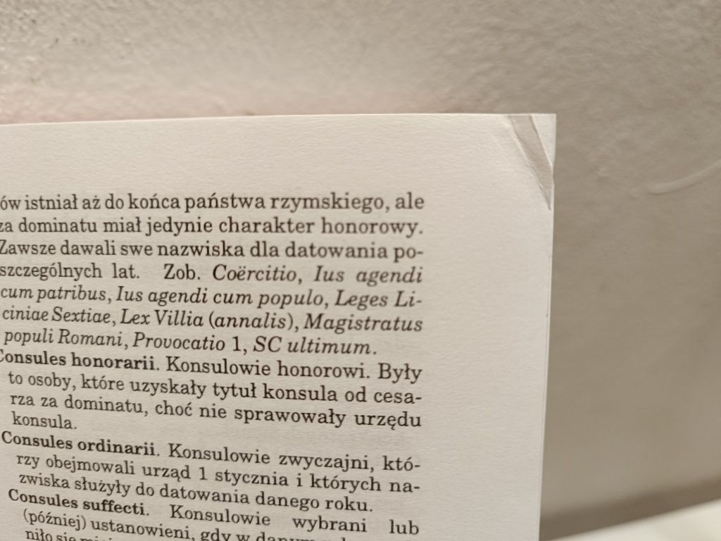 Słownik encyklopedyczny prawa rzymskiego Wiesław Litewski 1998 rok