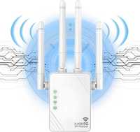 Wzmacniacz WiFi, Smart Wireless Extender 1200 Mbps 5 Ghz i 2,4 GHz