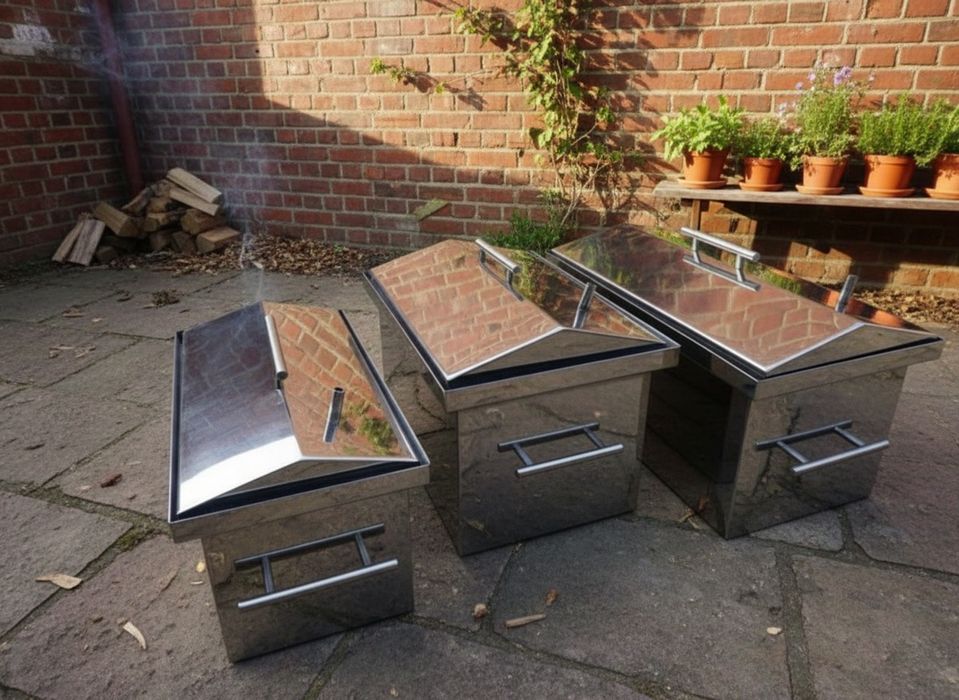 Коптильня з нержавіючої сталі Коптильня нержавейка Коптильня нерж