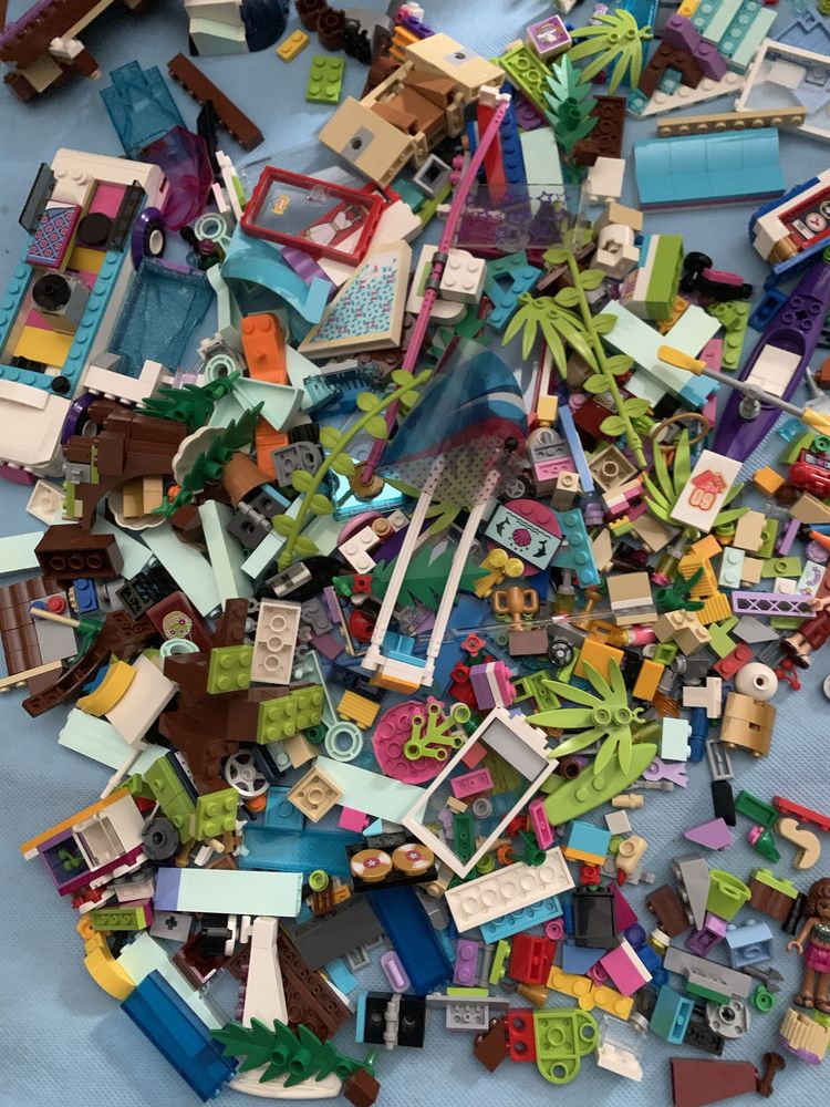 Mix oryginalnych klocków Lego Friends