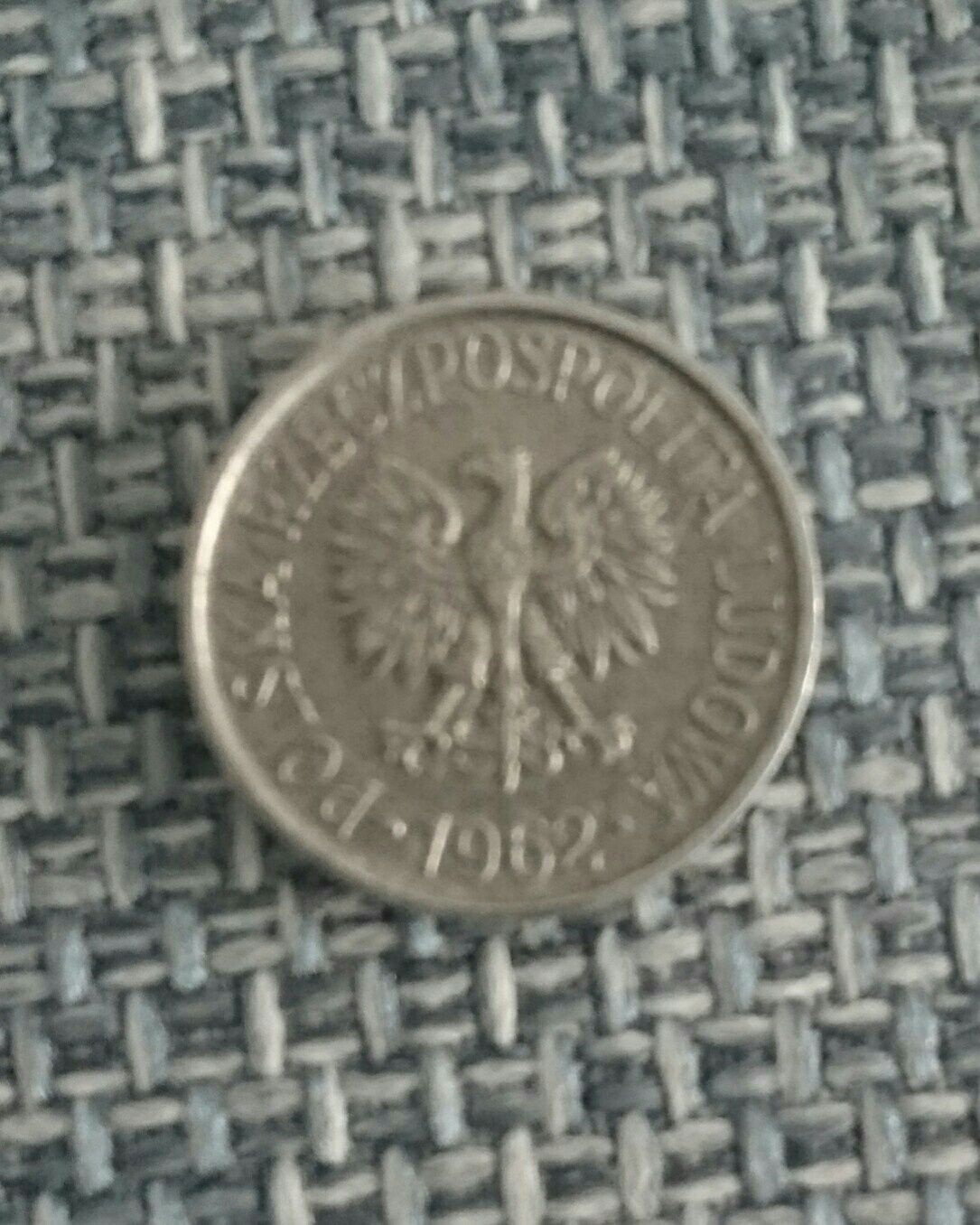 Moneta 5 groszy 1962 r. Bardzo ładna