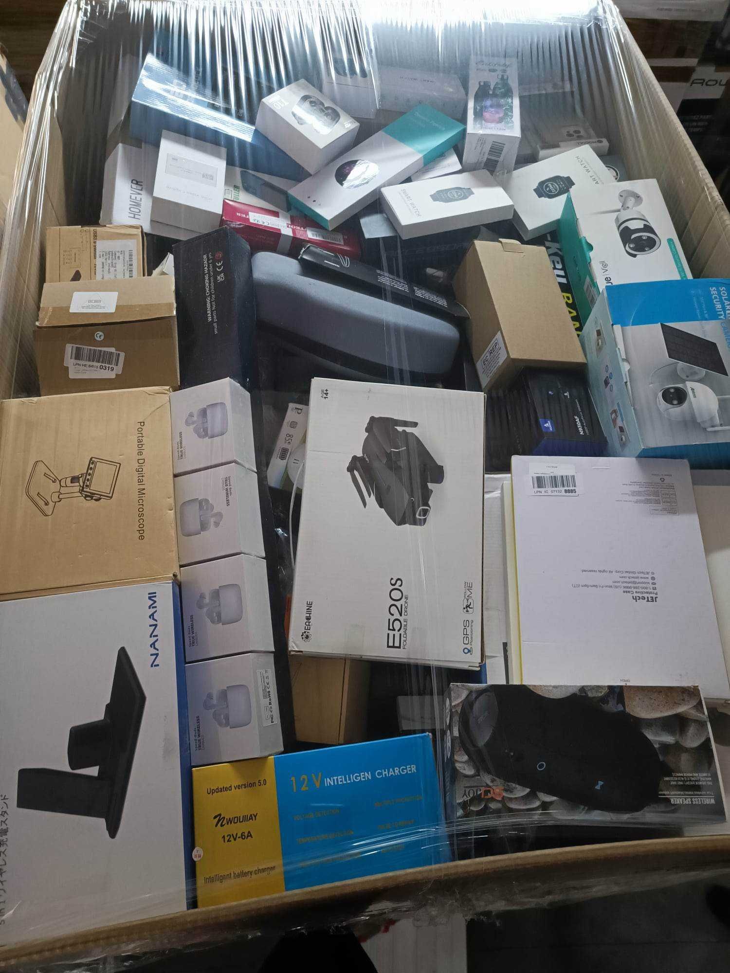 Palety Mix Amazon Elektronika/Dom/Zwierzak/Sport/Ogród/Auto/Walizki