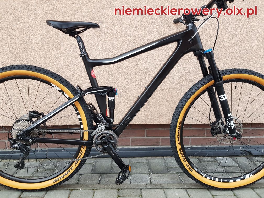 Rower górski MTB CUBE STEREO koła 29 CARBON FULL fox shimano DEORE xt