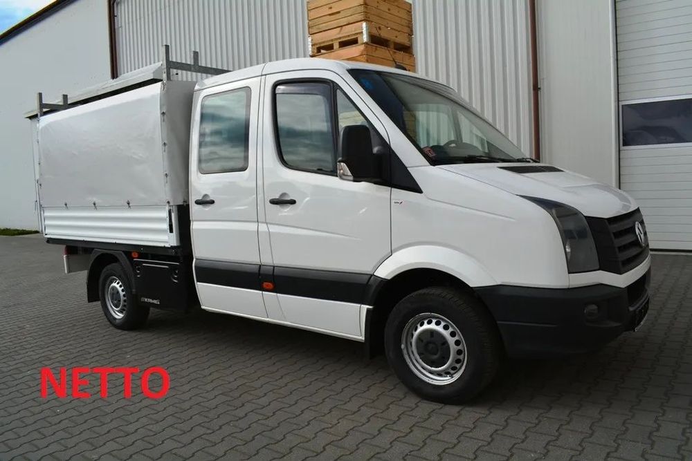 Volkswagen CRAFTER 35 DOKA  skrzynia doka brygadówka KLIMA 2.0 TDI 164KM I-WŁ