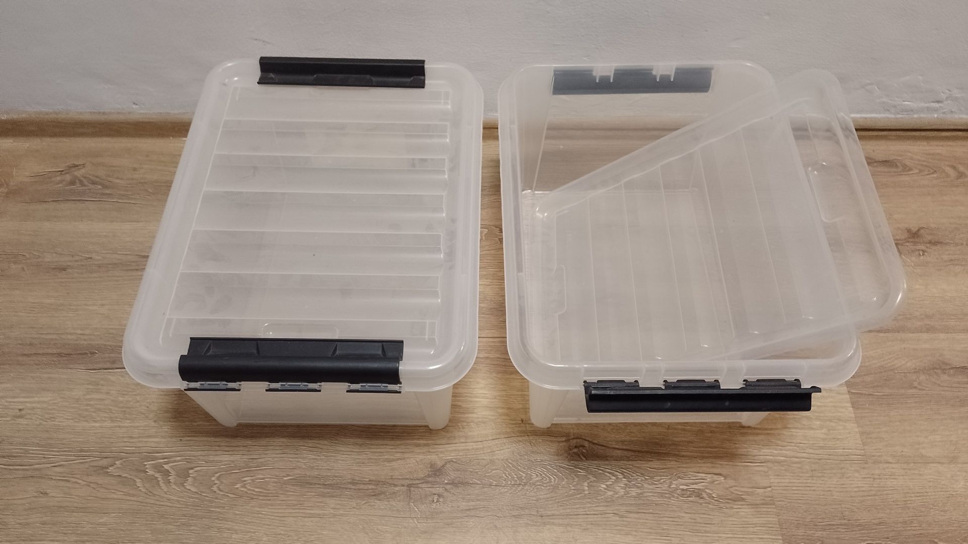 Pudełko pojemnik przezroczysty ikea