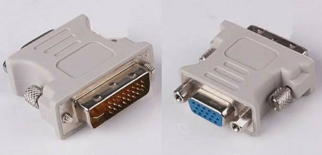 Адаптер перехідник VGA - DVI-I 24+1 (M)