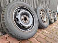 Felgi z oponami 165/70R14 VW Polo 5x100 Golf 4 Fabia Ibiza