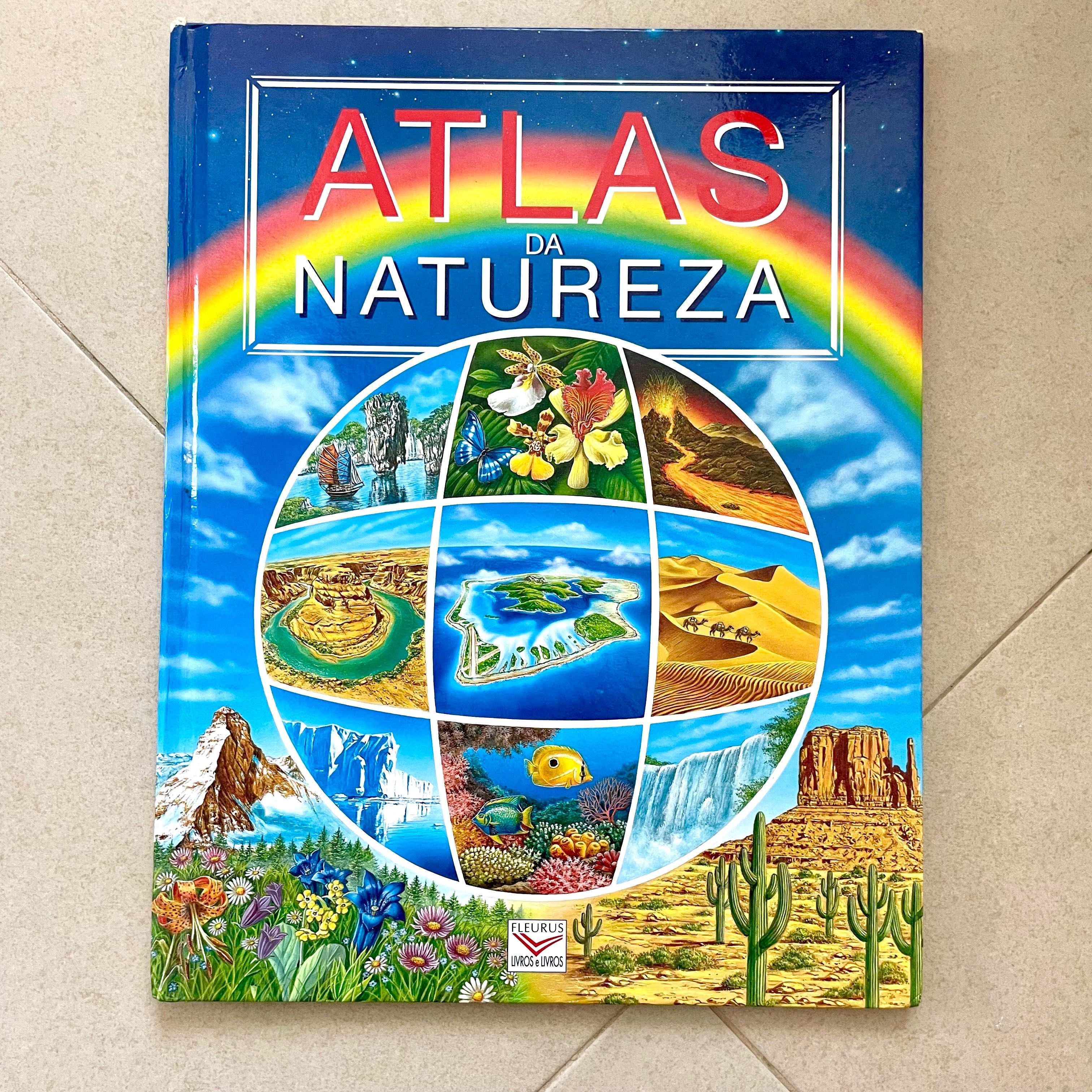 Livro Juvenil - Atlas Da Natureza, 2000