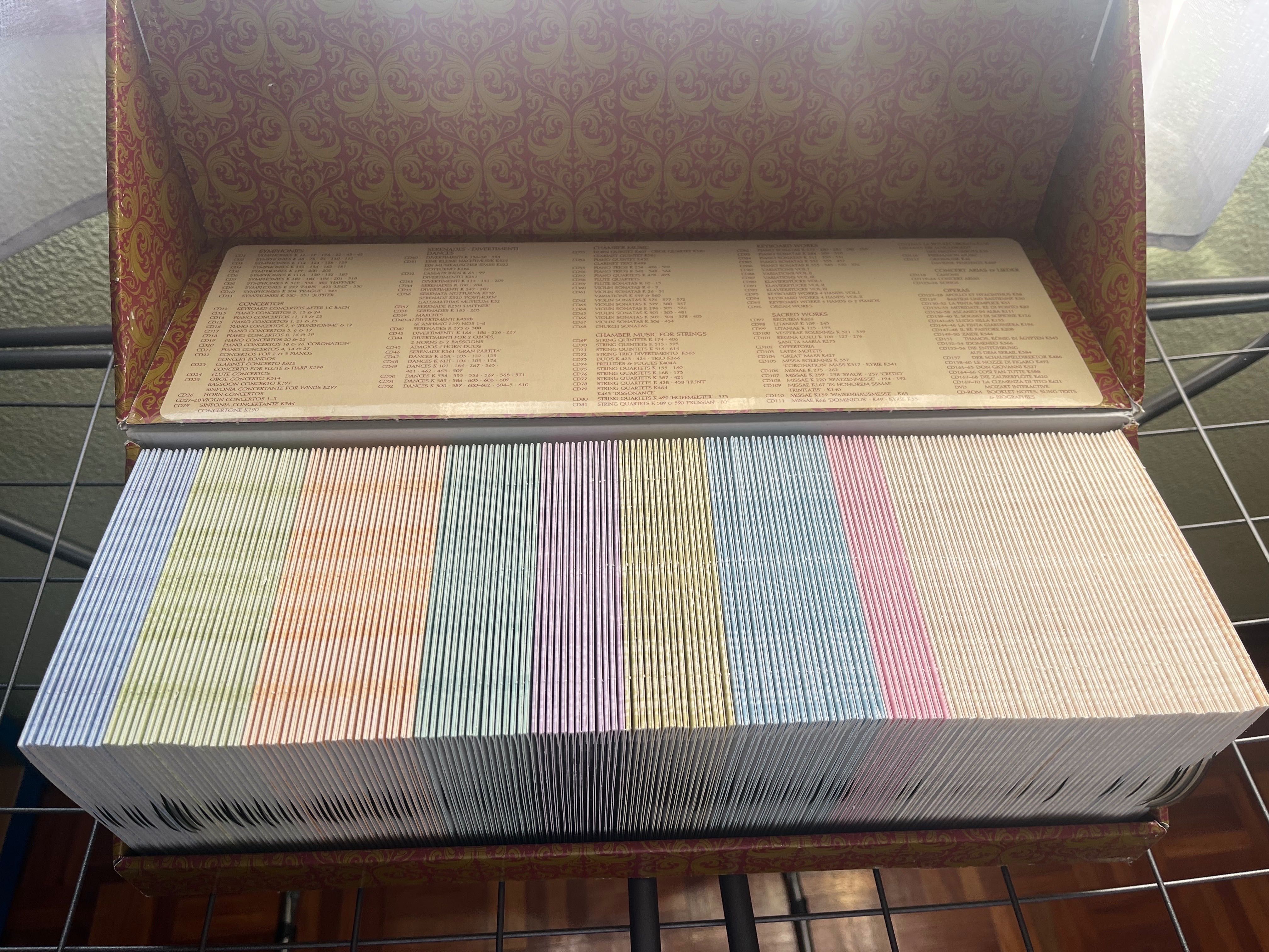 170 CD’s Mozart novo