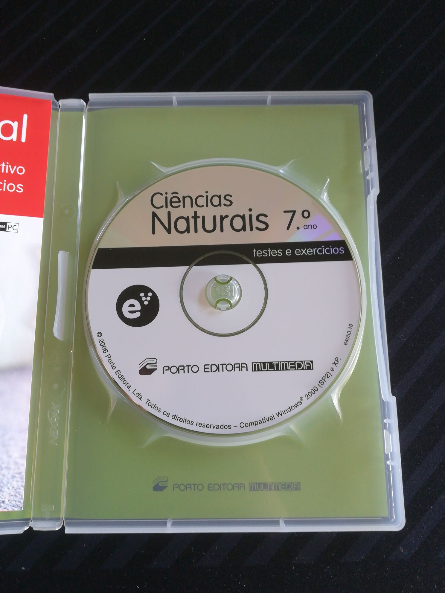 CD-ROM PC ciências Naturais 7 ano