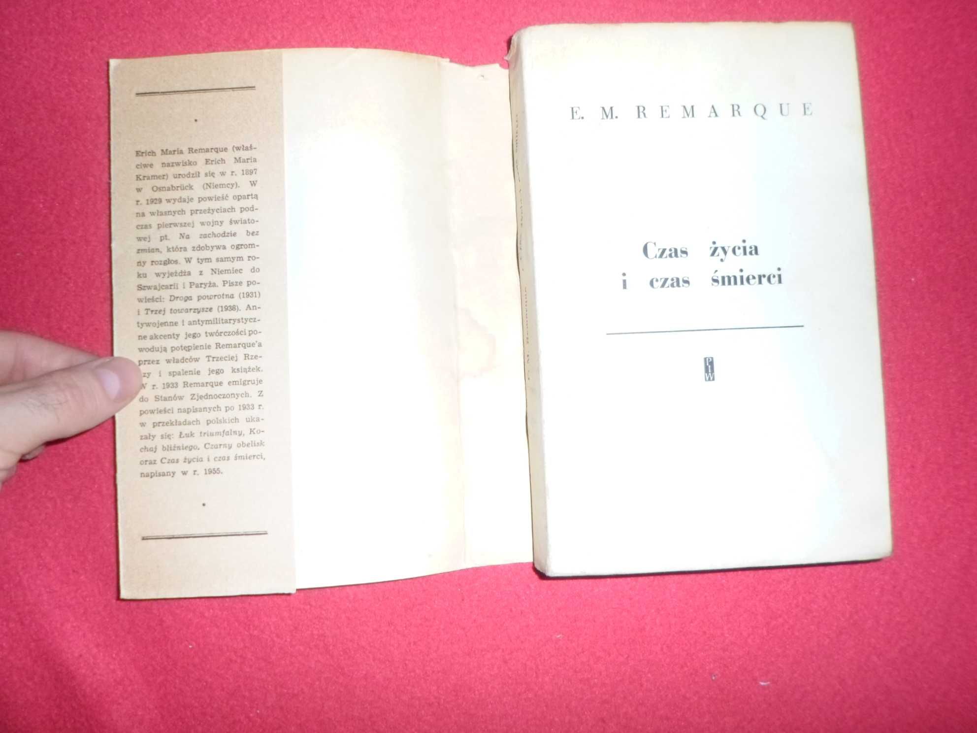 Erich Maria Remarque - Czas życia i czas śmierci [1960]