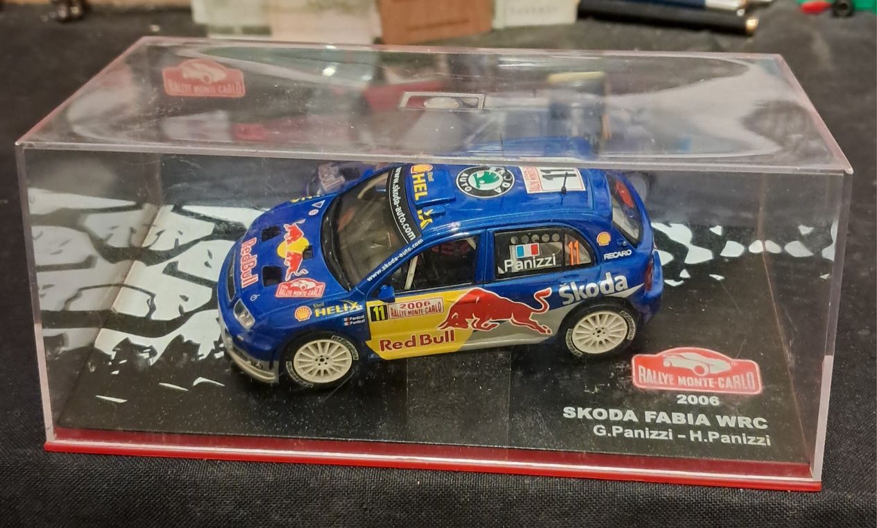 Altaya 1/43, Sebastien Loeb, Citroën DS3, Skoda Fabia.