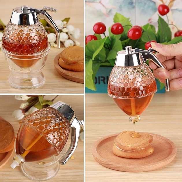 Диспенсер для меду Honey Dispenser PRO, дозатор меду, медниця