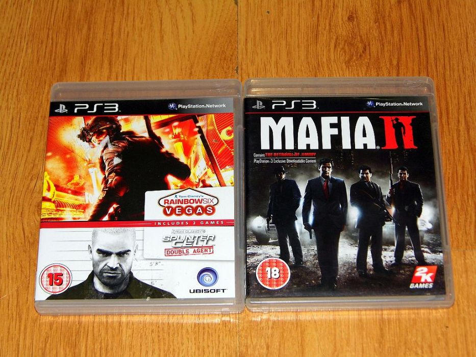 Gry oryginalne na konsole PS3 Mafia II, Tom Clancy's Double Pack