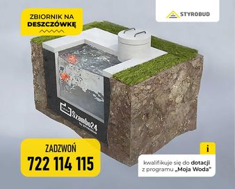 Leżajsk – zbiornik na deszczówkę - MOJA WODA / Producent