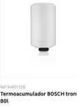 Termoacumulador BOSCH tronic tr 4000t 80l