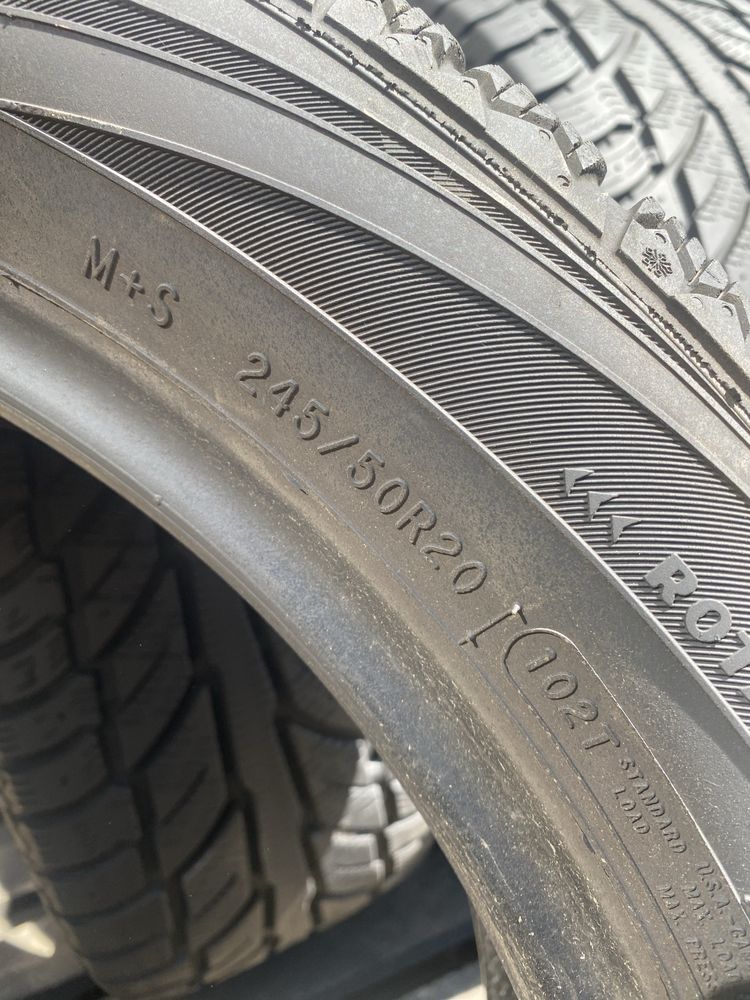 Автошини зимові 245/50/20 Колеса,Гума,Скати, Шини)