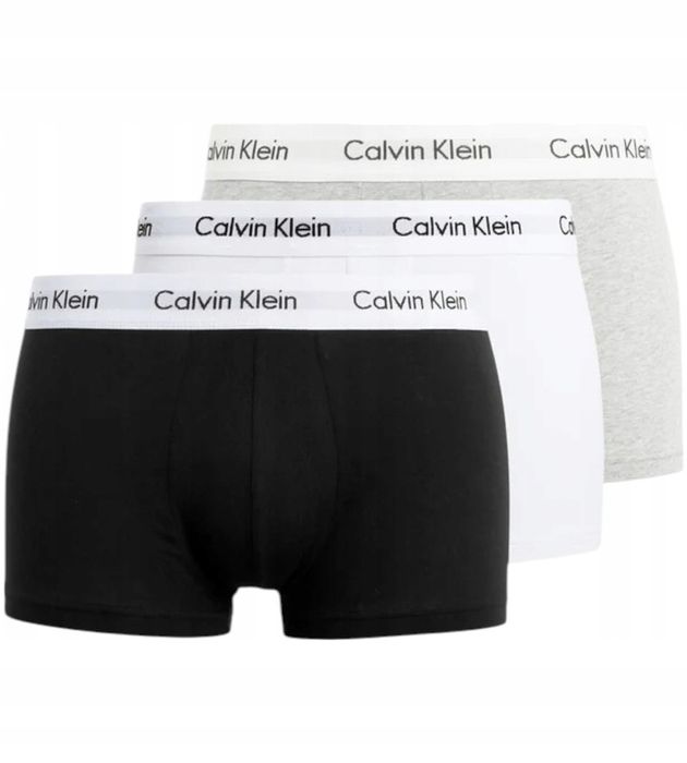 Bokserki majtki męskie CK Calvin Klein 3pak 3pary r.XL 100% org