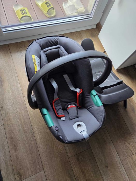 fotelik samochodowy Cybex Aton B2 z bazą  i-Size 0-13 kg, Steel Grey