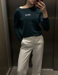 Bluza oversize z napisem