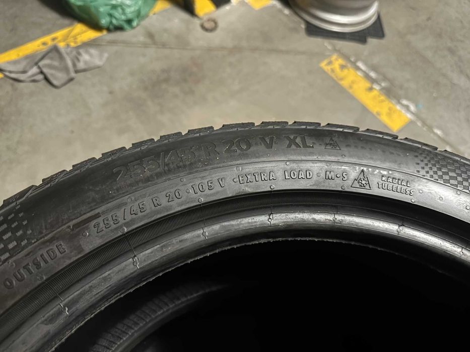 Opony zimowe Continental 225/45/20 i 285/40/20 pary