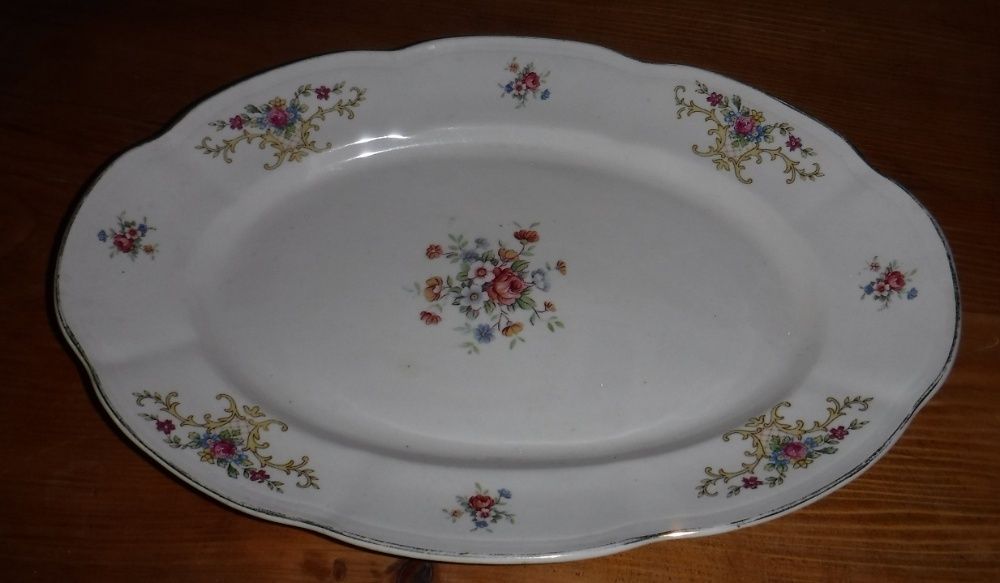 porcelana Chodzież- półmisek duży. Antyk