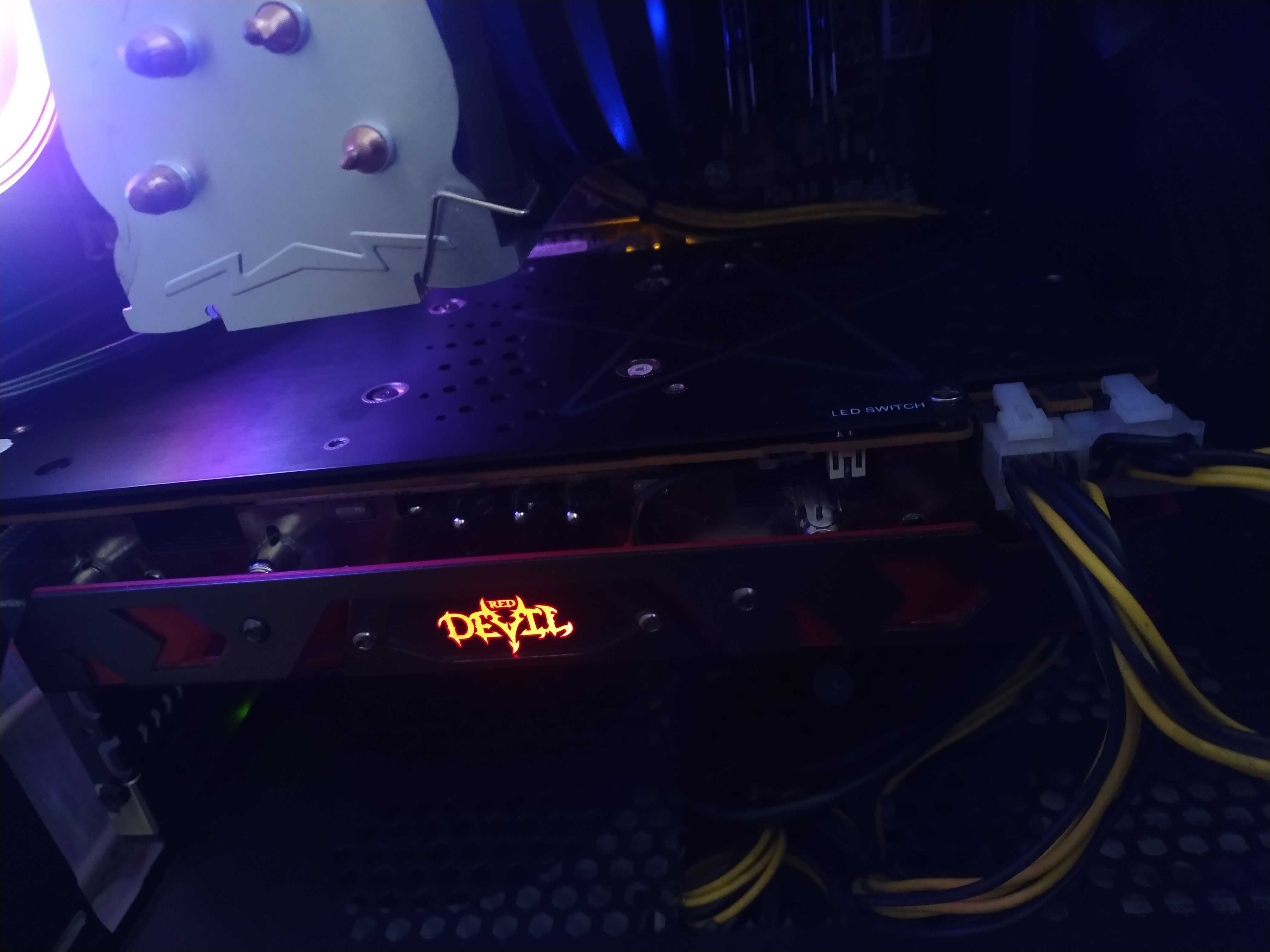 Відеокарта PowerColor AMD Radeon RX 580 8GB GDDR5 Red Devil Б/У