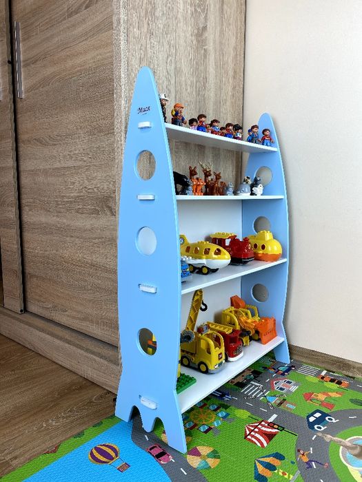 Дитяча поличка для іграшок стелаж для іграшок будинок для іграшок