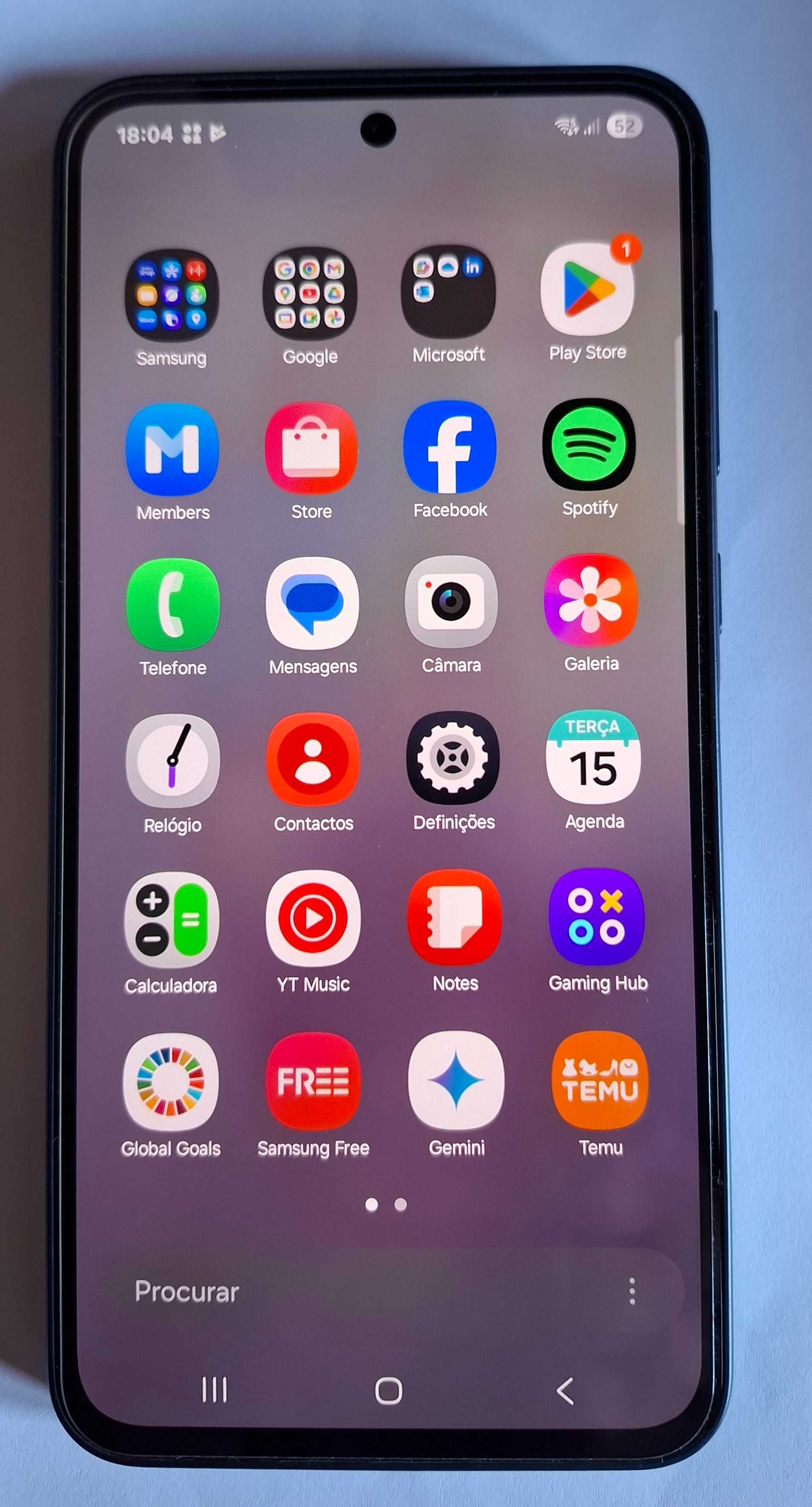 Samsung Galaxy A35 5G  6/128  com caixa.Oferta Relogio HD Watch X