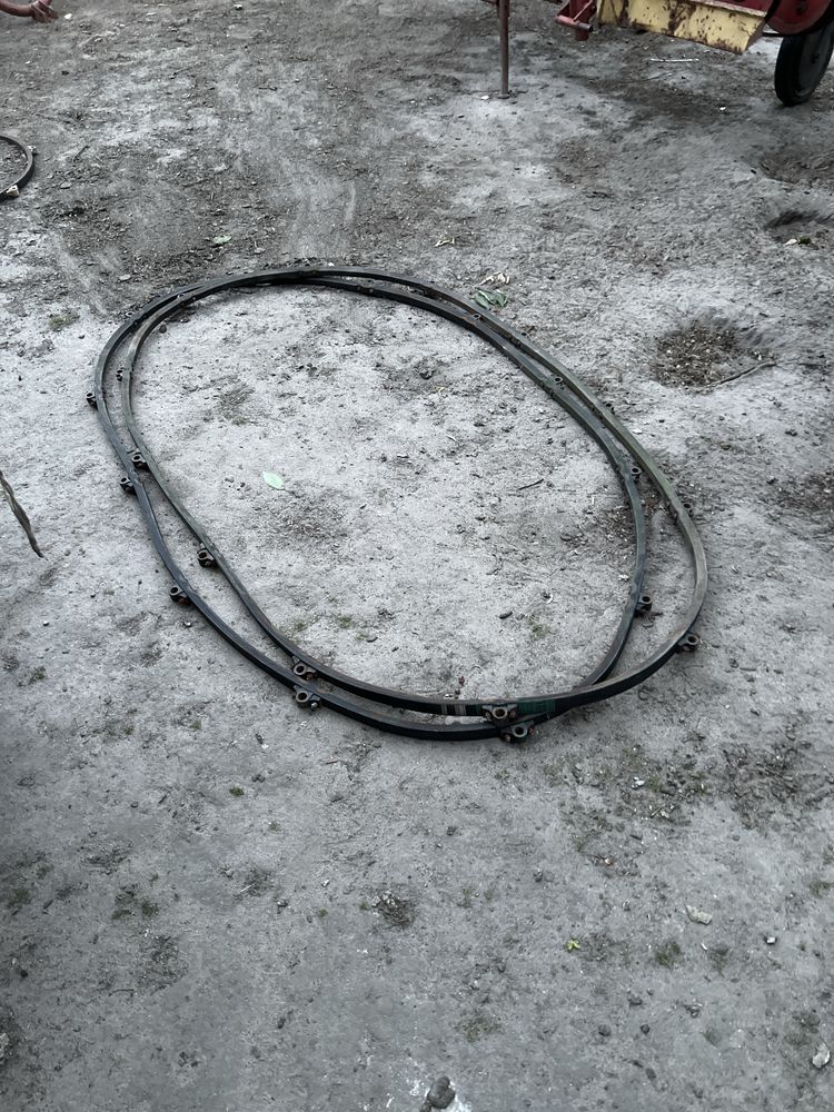 Paski przewracarki tasmowej,Brony 3 Unia-Grudziądz, liny stalowe 12 mm