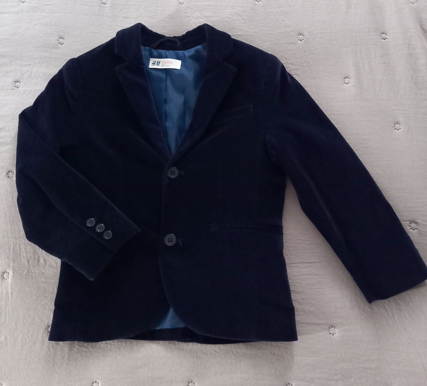 Marynarka welurowa roz. 116 H&M