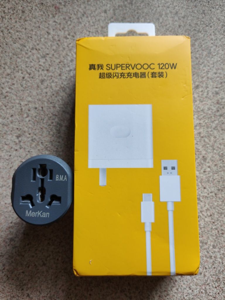 Realme SUPERVOOC 120W Power Adapter. Гарантія