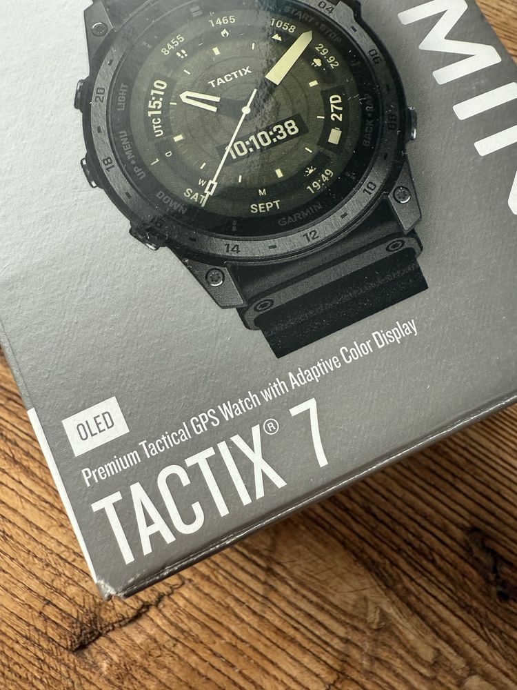 Garmin Tactix 7 OLED jak nowy + pasek miekki