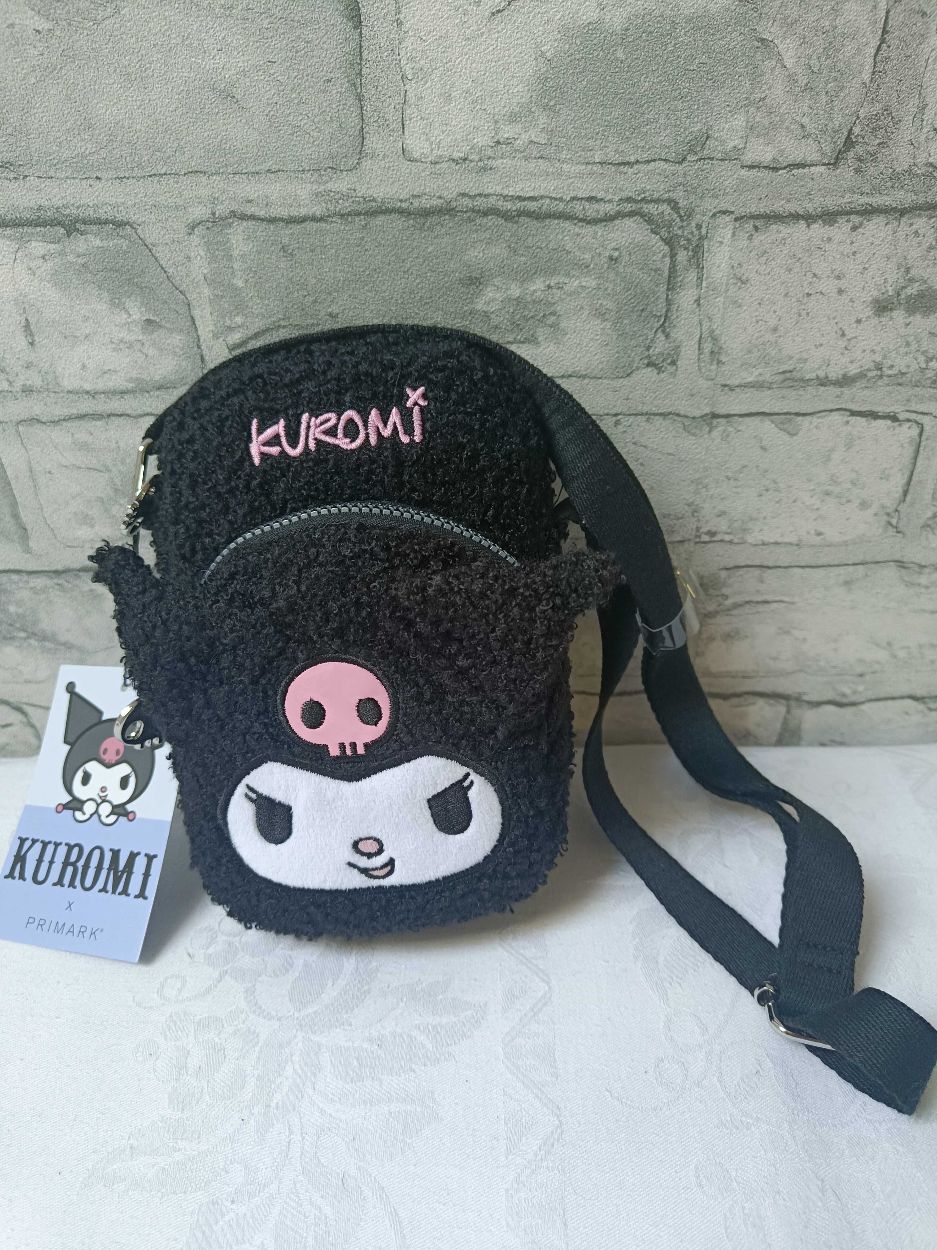 Torebka Kuromi na telefon i portfel, nowa z Primarku
