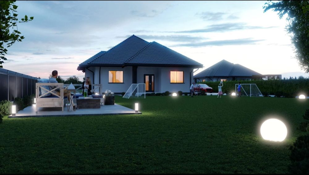 Słoneczny Albinów - Dom + Garaż + Działka 15 ar - Kosów Lacki