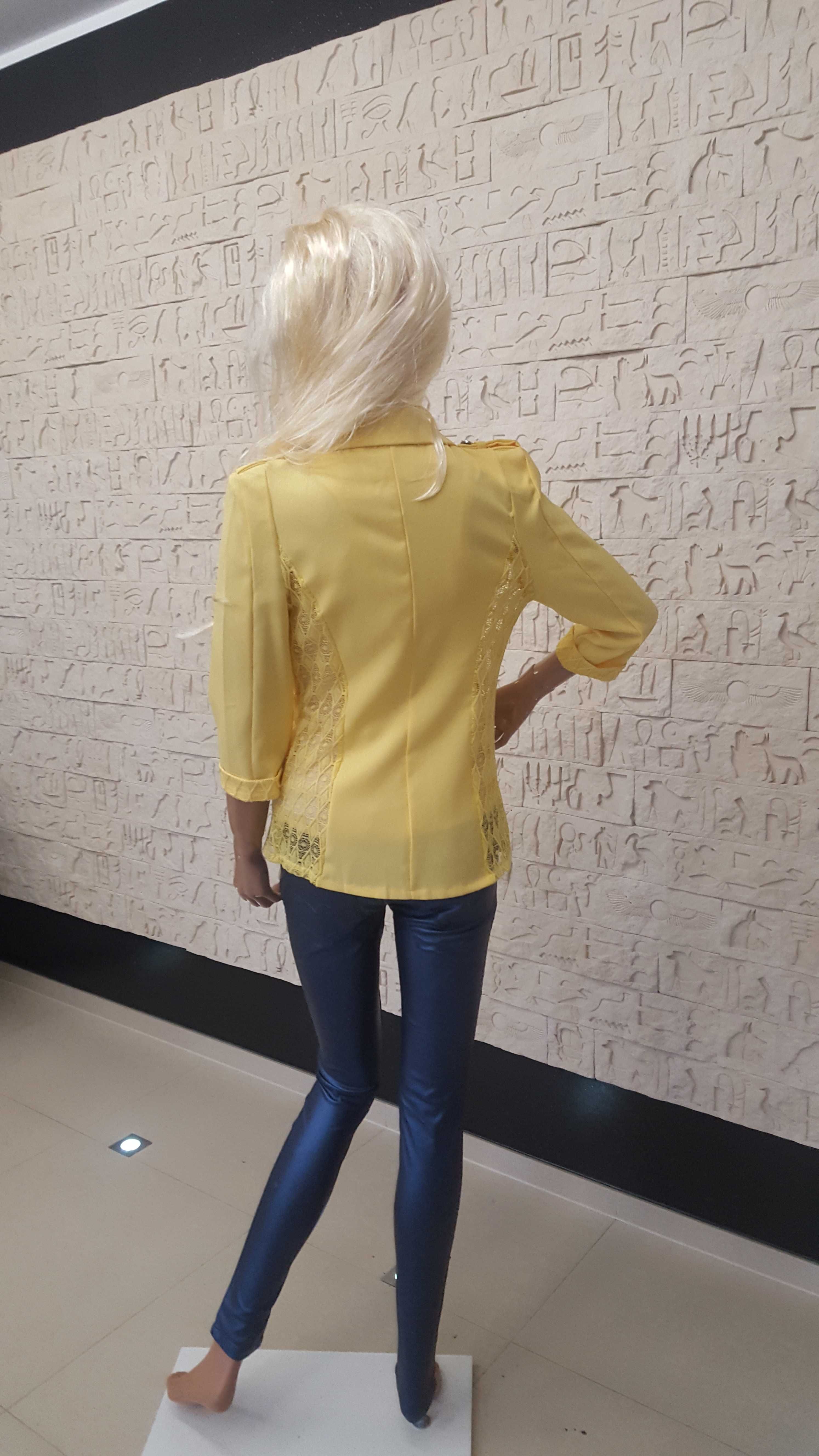 Marynarka żółta Fashion rozm M
