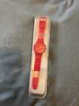 Relogio swatch rosa