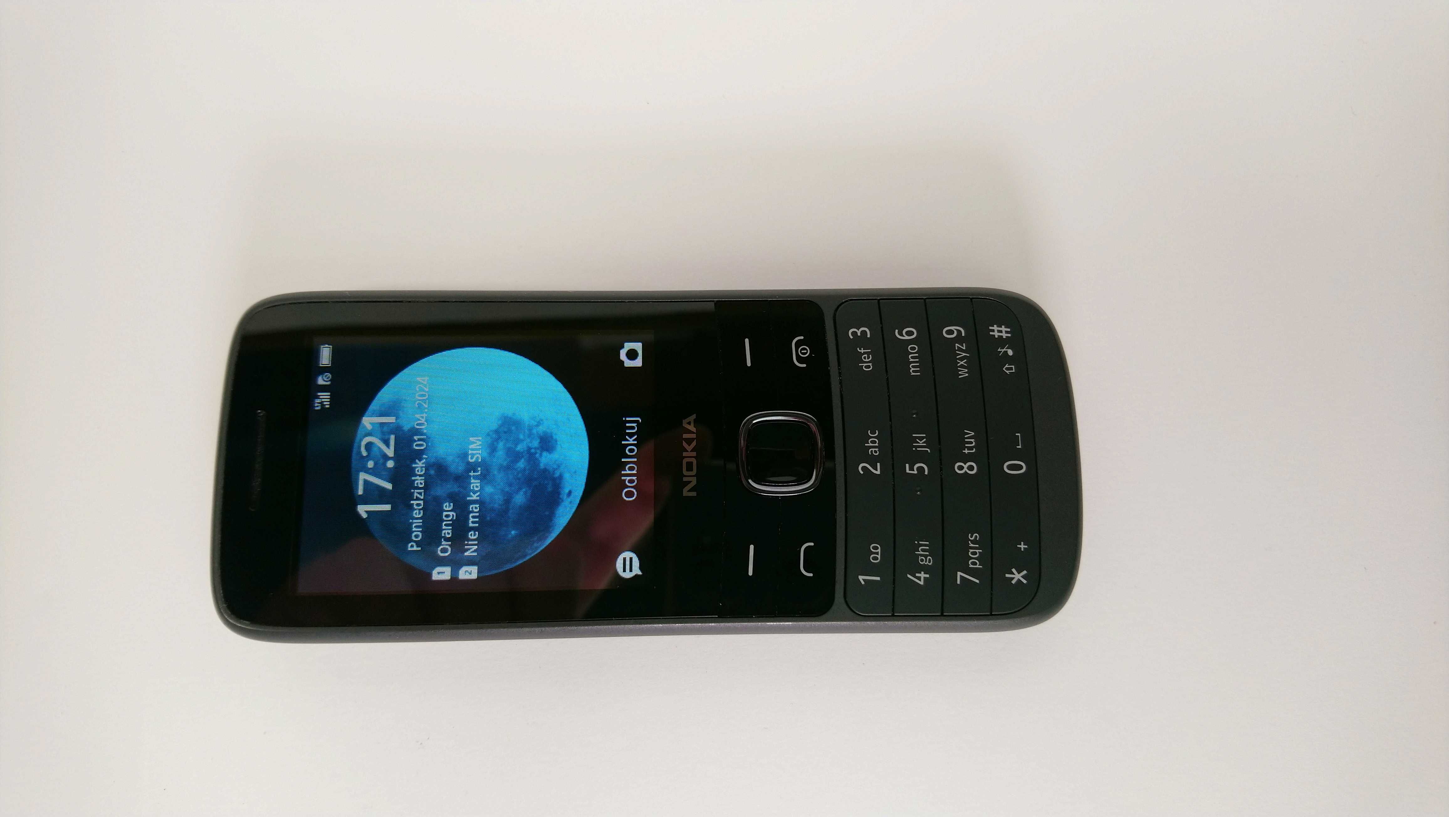 Telefon Nokia 225 4G Dual Sim dla seniora stan bdb kolor czarny