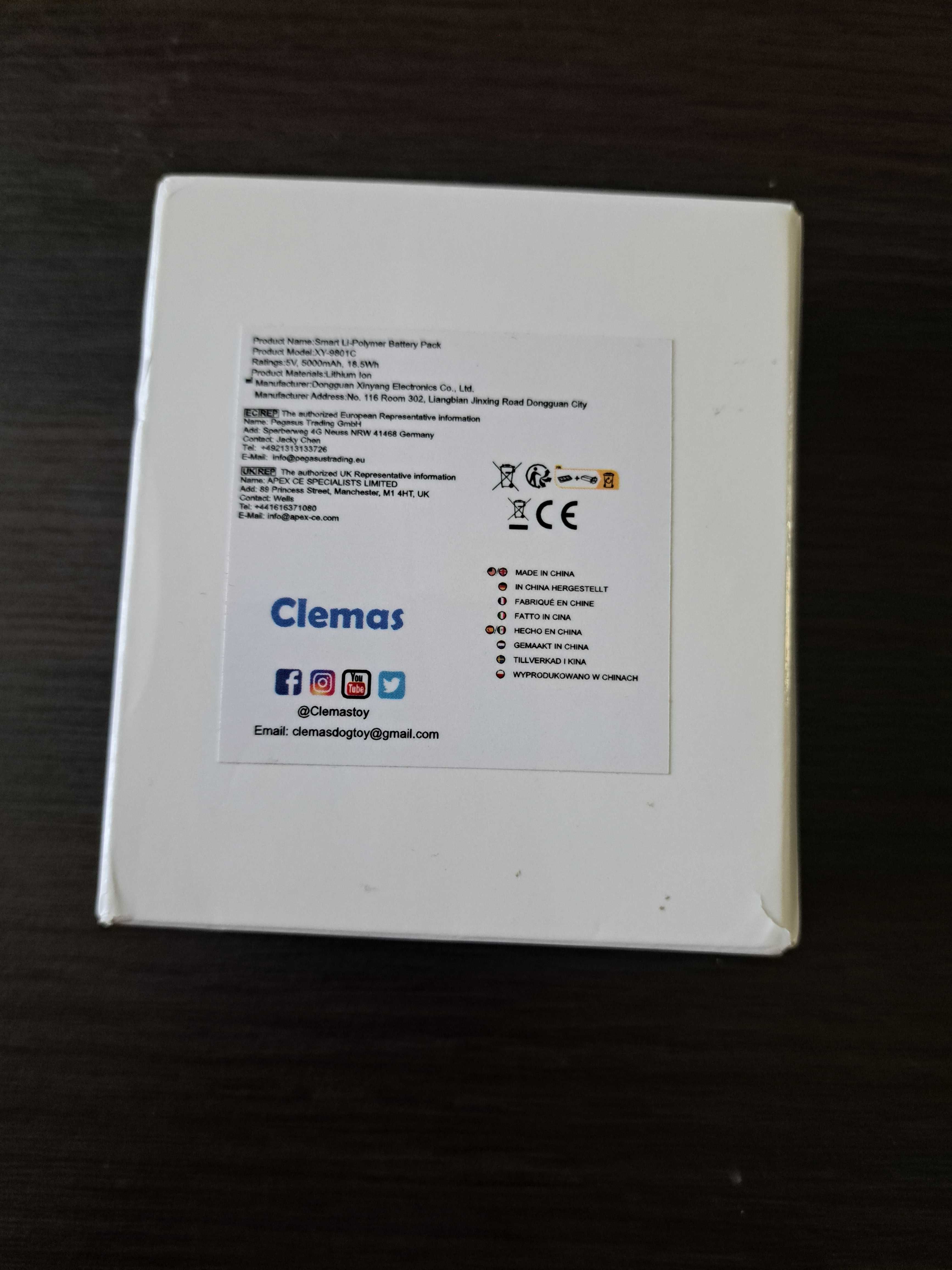 Clemas akumulator litowo-polimerowy do podgrzewanych skarpetek skarpet