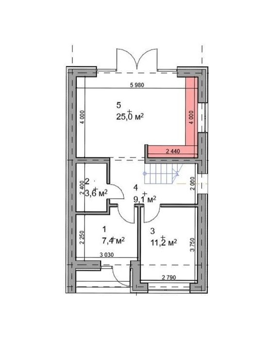 Будинок в Червоних горах